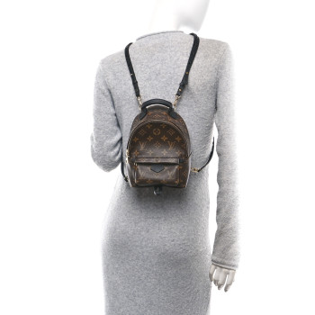 LOUIS VUITTON Monogram Palm Springs Backpack Mini