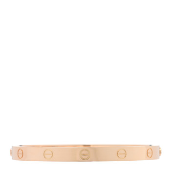 CARTIER 18K Pink Gold LOVE Bracelet 18