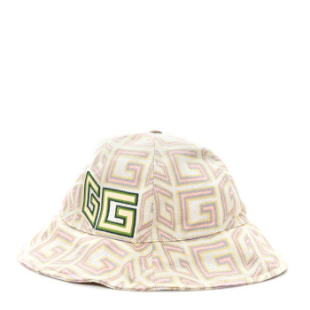GUCCI Canvas Lovelight Bucket Hat L Butter Pink