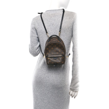 LOUIS VUITTON Monogram Palm Springs Backpack Mini