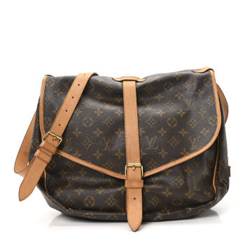 LOUIS VUITTON Monogram Saumur 35