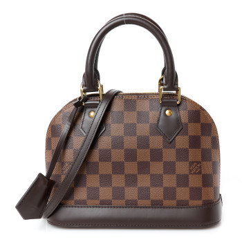 LOUIS VUITTON Damier Ebene Alma BB