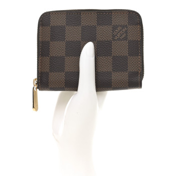 LOUIS VUITTON Damier Ebene Zippy Coin Purse