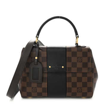 LOUIS VUITTON Damier Ebene Bond Street BB Black