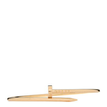 CARTIER 18K Yellow Gold Small Juste Un Clou Bracelet 16