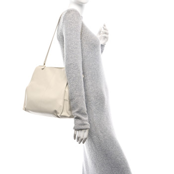 THE ROW Nappa Aspen Clutch Perle