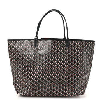 GOYARD Goyardine Saint Louis Claire Voie GM Black Pink