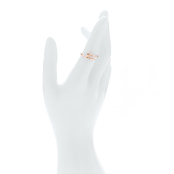 CARTIER 18K Pink Gold Small Juste Un Clou Ring 52 6
