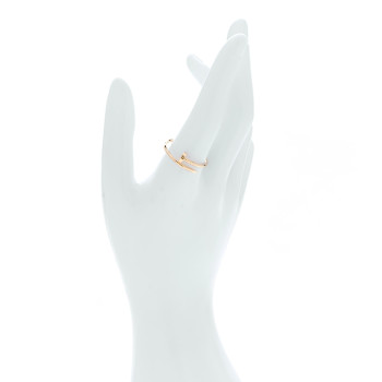 CARTIER 18K Yellow Gold Small Juste Un Clou Ring 64 10.75