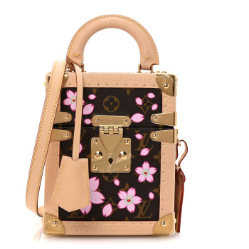LOUIS VUITTON LV X TM Monogram Cherry Blossom Camera Box Sakura Brown