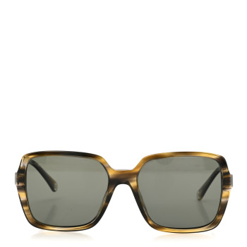 CHANEL Acetate Square Sunglasses 5505 Brown