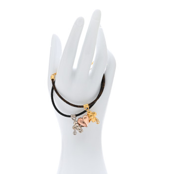 LOUIS VUITTON Monogram Vivienne Amour Bracelet Set