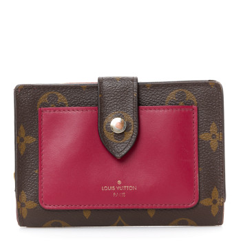 LOUIS VUITTON Monogram Juliette Wallet Fuchsia