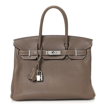 HERMES Togo Birkin 30 Etoupe