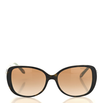 TIFFANY Crystal TF4121-B Sunglasses Tortoise Blue