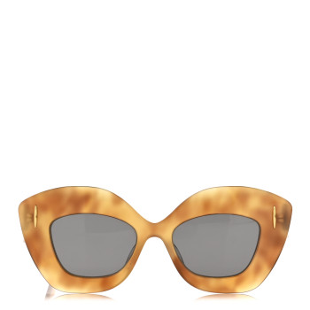 LOEWE Acetate Anagram Cat Eye Sunglasses LW40127I Tortoise