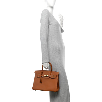 HERMES Epsom Birkin 30 Gold