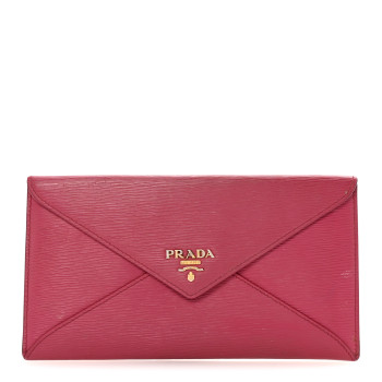 PRADA Vitello Move Envelope Wallet Ibisco