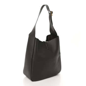 SAINT LAURENT Smooth Calfskin Large Le 5 A 7 Soft Hobo Light Musk