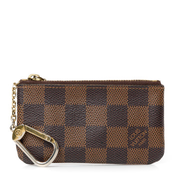 LOUIS VUITTON Damier Ebene Key Pouch