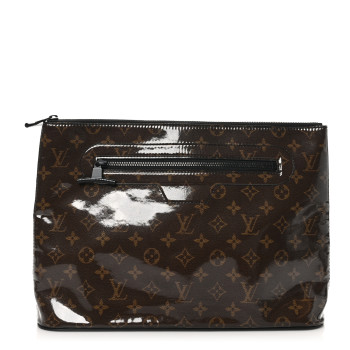LOUIS VUITTON Monogram Glaze Cosmos Pochette