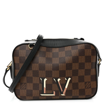 LOUIS VUITTON Damier Ebene Santa Monica Black