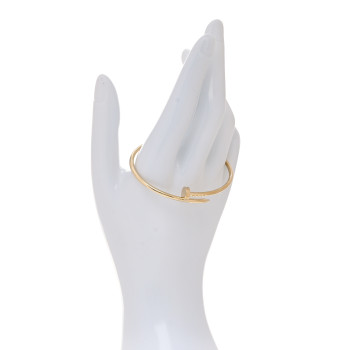 CARTIER 18K Yellow Gold Small Juste Un Clou Bracelet 16