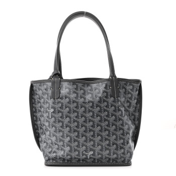 GOYARD Goyardine Reversible Mini Anjou Grey