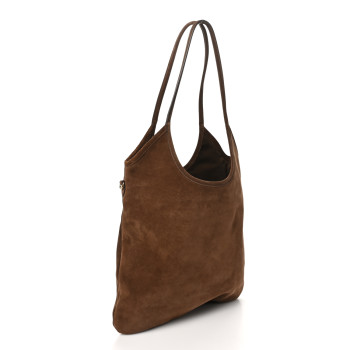 MIU MIU Camoscio Ivy Tote Cacao