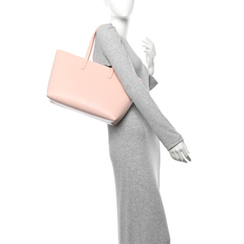 MANSUR GAVRIEL Saffiano Small Zip Tote Dahlia