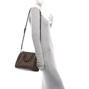 LOUIS VUITTON Damier Ebene Speedy Bandouliere 25