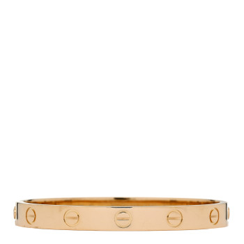 CARTIER 18K Yellow Gold LOVE Bracelet 15