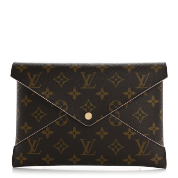 LOUIS VUITTON Monogram Large Kirigami Pochette Insert Rose Ballerine