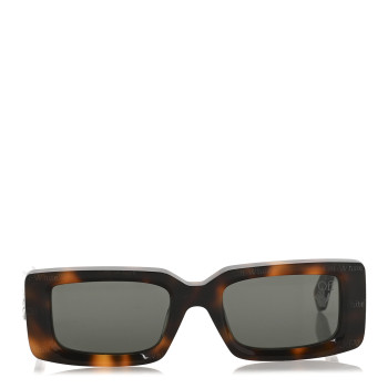 OFF-WHITE Acetate Arthur Square Sunglasses OW40004U Tortoise