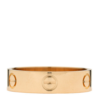 CARTIER 18K Yellow Gold 5.5mm LOVE Ring 61 9.75