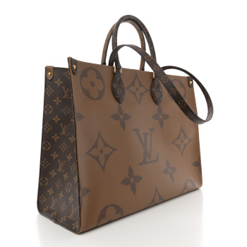 LOUIS VUITTON Reverse Monogram Giant Onthego GM
