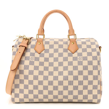LOUIS VUITTON Damier Azur Speedy Bandouliere 30