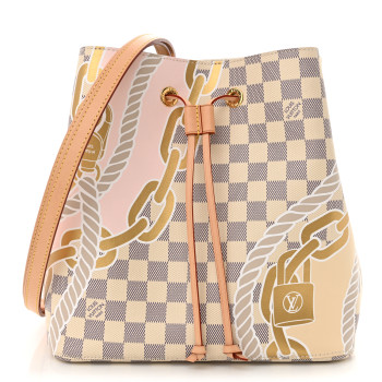 LOUIS VUITTON Damier Azur Nautical Neonoe MM LOUIS VUITTON Damier Azur Nautical Neonoe MM