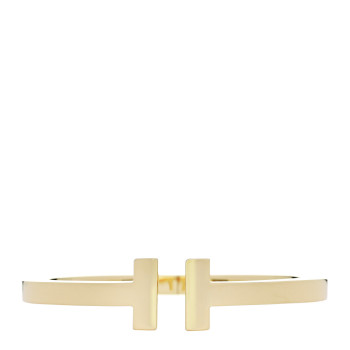 TIFFANY 18K Yellow Gold T Square Bracelet