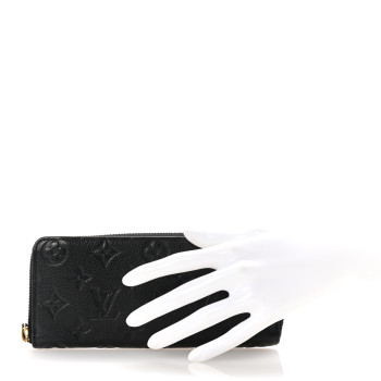 LOUIS VUITTON Empreinte Clemence Wallet Black
