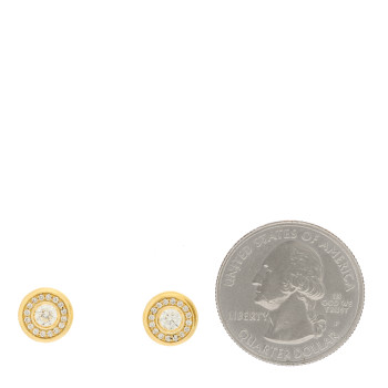ROBERTO COIN 18K Yellow Gold Diamond .56ctw Stud Earrings