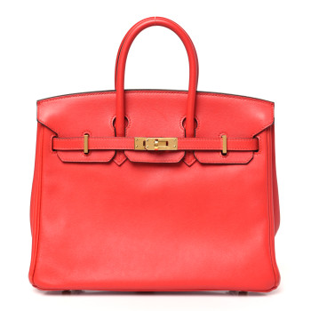 HERMES Swift Birkin 25 Rose Jaipur