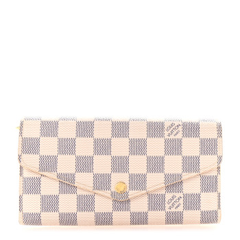 LOUIS VUITTON Damier Azur Sarah Wallet NM