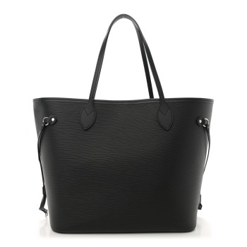 LOUIS VUITTON Epi Neverfull MM Black