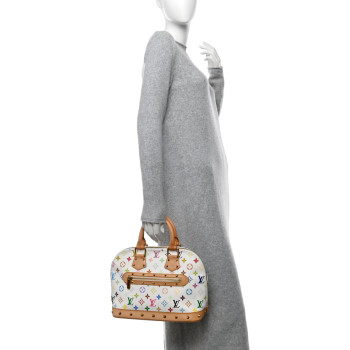 LOUIS VUITTON Monogram Multicolor Alma White