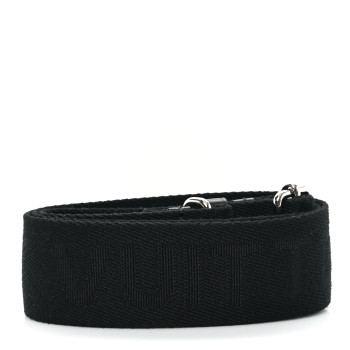 LOUIS VUITTON Jacquard Nano Porte Documents Voyage Strap Black