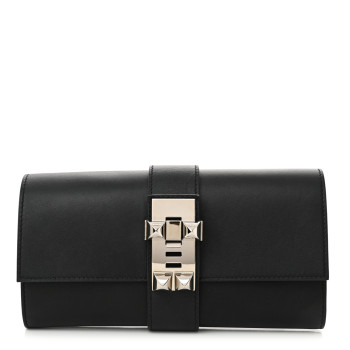 HERMES Swift Medor 23 Clutch Black