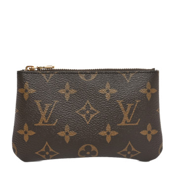 LOUIS VUITTON Monogram Key Pouch S
