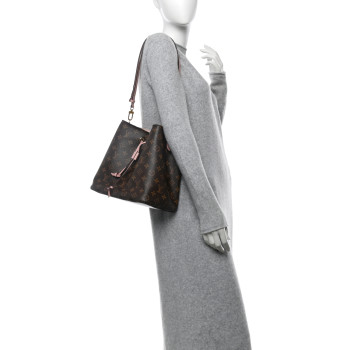 LOUIS VUITTON Monogram Neonoe MM Rose Poudre LOUIS VUITTON Monogram Neonoe MM Rose Poudre
