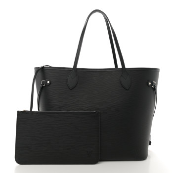 LOUIS VUITTON Epi Neverfull MM Black